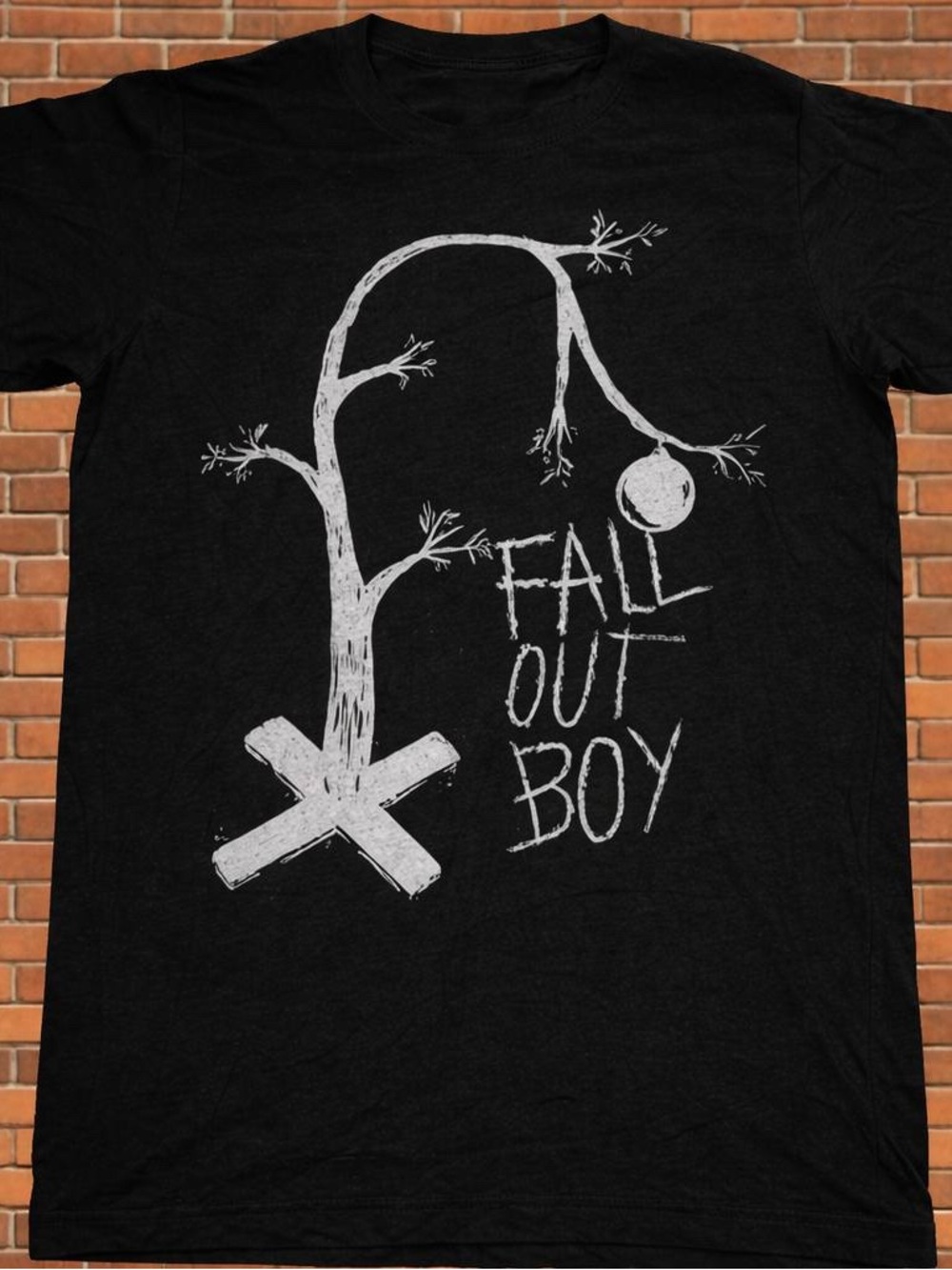 Black Fall Out Boy T shirt
